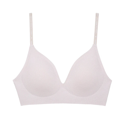 FINETOO Dames Draadloze Diepe V Gewatteerde Bralette