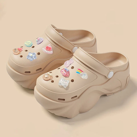 Dikke sandalen voor dames - Luxe outdoorklompen