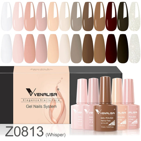 Venalisa Nude Color Elegance Gel Nagellak Kit