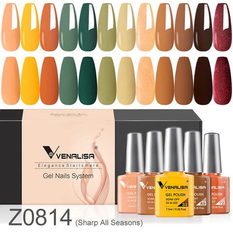 Venalisa Nude Color Elegance Gel Nagellak Kit