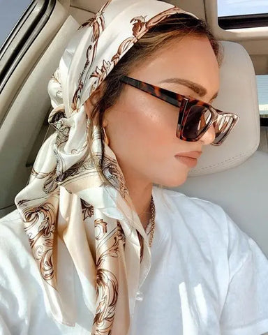 2024 Luxury Silk Shawl Square Scarf