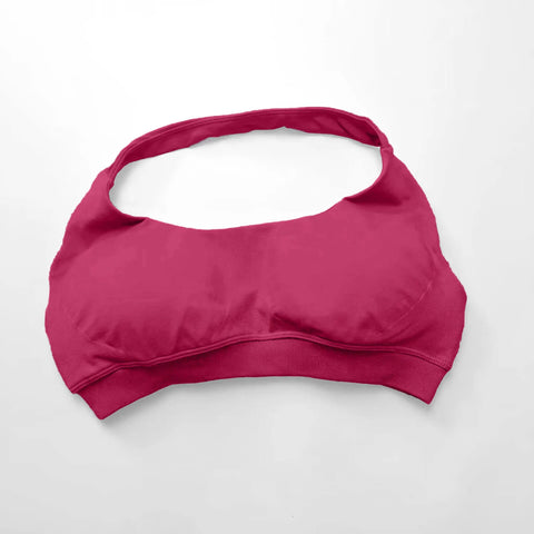 NCLAGEN Impact Sports Bra for Women - High Support Halter Top for Gym and Yoga