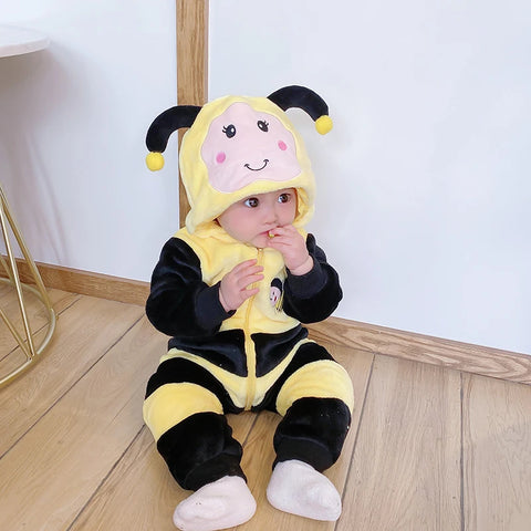 Halloween Bee Newborn Baby Bodysuit