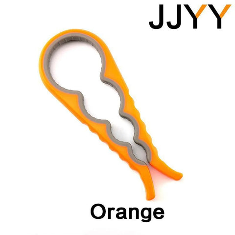 JJYY Multi-functional Home Kitchen Can Opener - Non-slip Twist Bottle Opener Tool