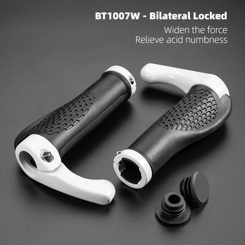 ROCKBROS MTB Bicycle Grips - Shockproof & Dust-proof Handlebar Grips