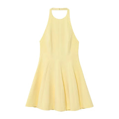 TRAF 2025 Women's Sleeveless Midi Dress