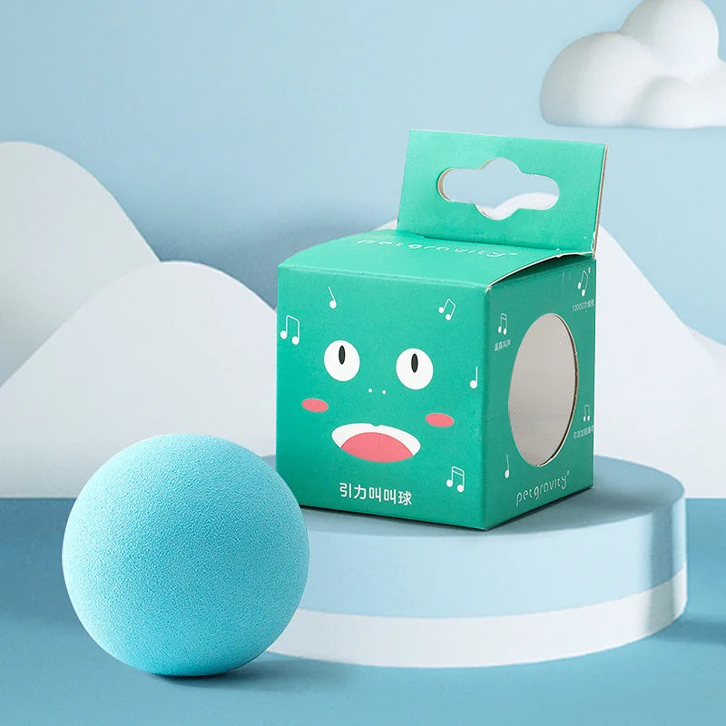 Smart Interactive Cat Toy Ball with Catnip - Engaging Pet Training Ball for Cats and Kittens