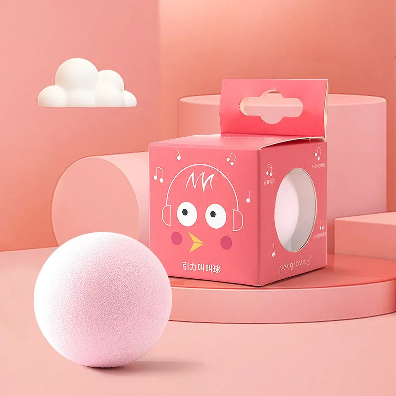Smart Interactive Cat Toy Ball with Catnip - Engaging Pet Training Ball for Cats and Kittens