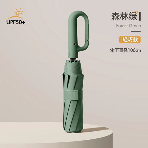 Extra Large Reinforced Umbrella - Wind and Rain Resistant, UV Blocking, Fully Automatic Parasol