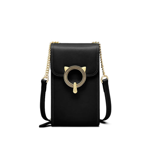 FOXER Mini Women Crossbody Bag - Cute Flap Cellphone Bag for Stylish Ladies