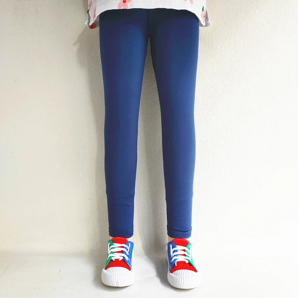 Spring Leggings for Girls 2024 - Slim Candy Color Pants
