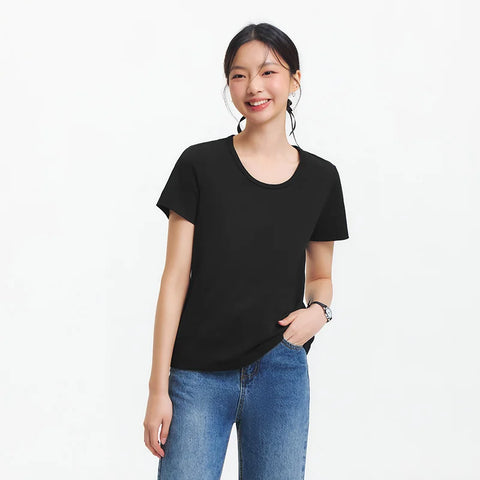 Semir dames T-shirt met korte mouwen en vochtafvoerend effect 