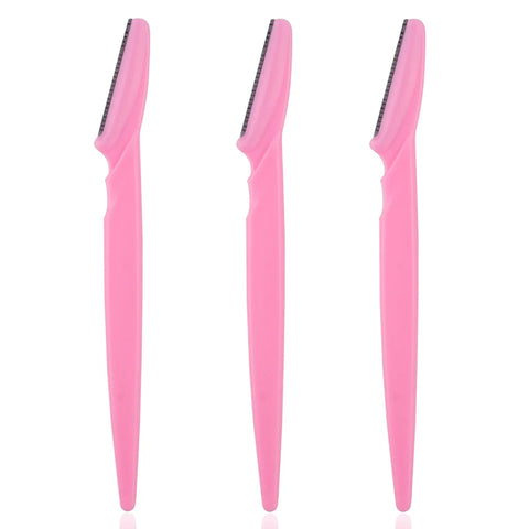 Portable Eyebrow Trimmer - 3/4/10Pcs Safety Blade Shaver for Women