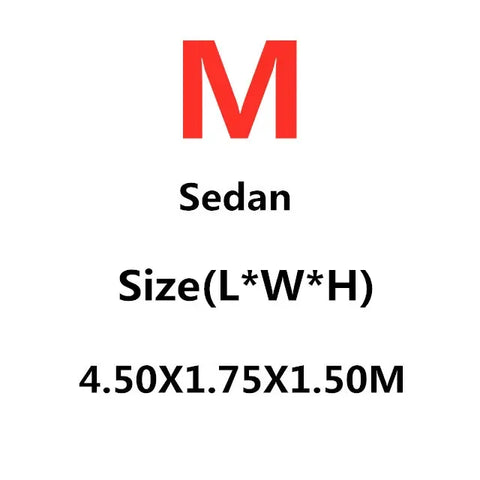 Universele autohoezen voor sedans en SUV's - Maten S/M/L/XL/XXL