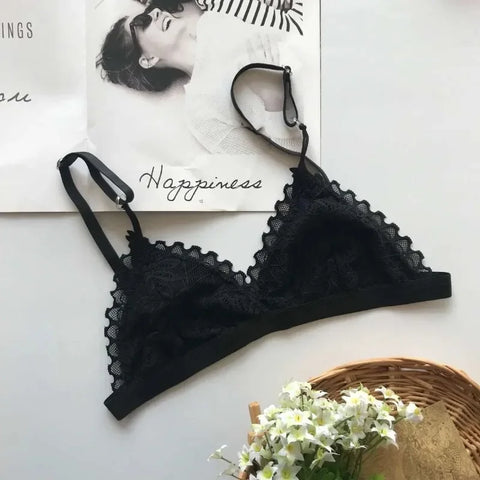 Summer Lace Tube Top Bralette for Women - Lightweight Transparent Lingerie