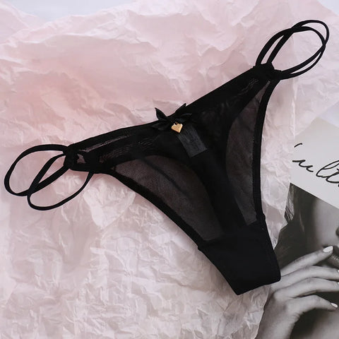 Cute G-String Thongs for Girls Aged 12-16 | Soft Silk Bikini Panties