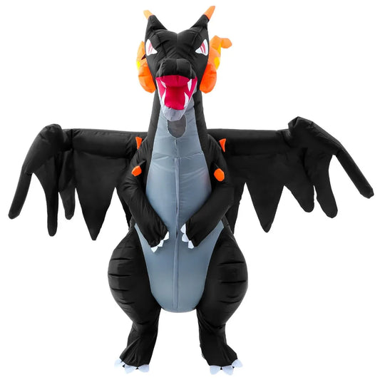 Dinosaur Inflatable Costume for Adults - Fire Breathing Dragon Suit