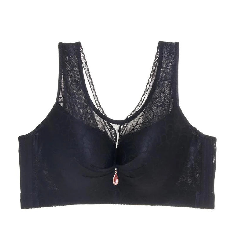 FallSweet Push Up Bras for Women Full Cup Vest Bra
