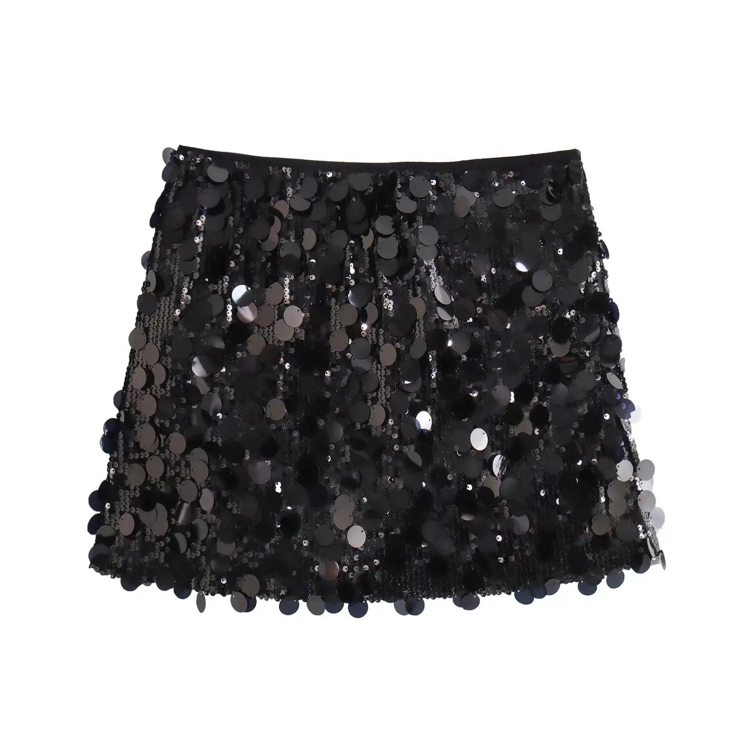MUJER Sequin Mini Skirt - Luxury High Waist Fashion Skirts for Women