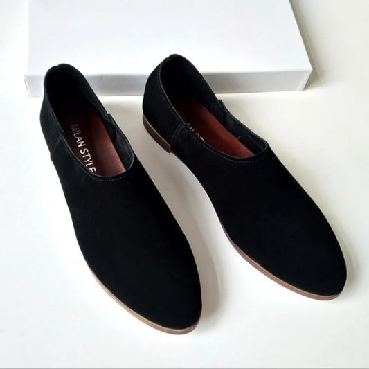 AIYUQI Women's Genuine Leather Ballet Flats
