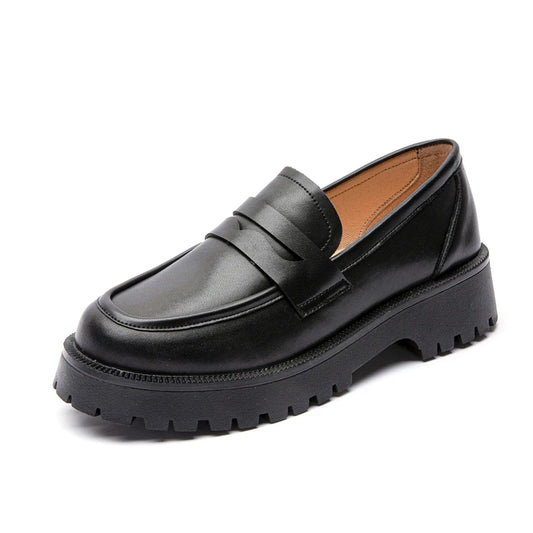 AIYUQI Women's British Style Loafers