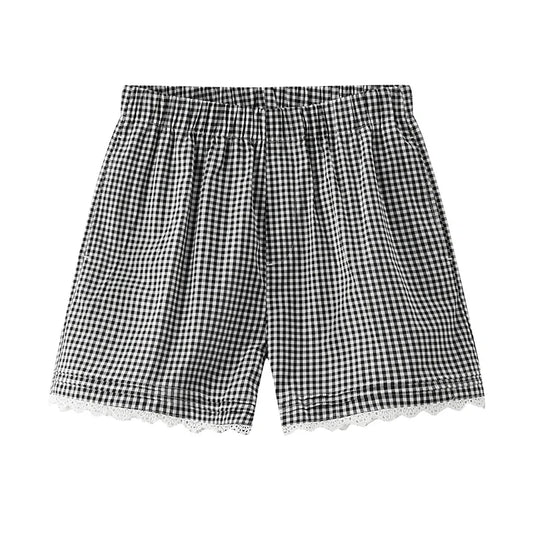 Semir Dames Casual Shorts met Kanten Rand 