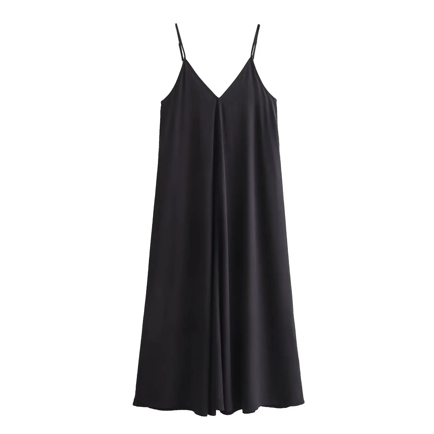 MUJER 2025 Red Slip Maxi Dress for Women