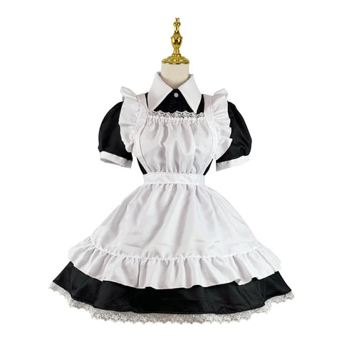 Gothic Lolita Anime Maid Cosplay Kostuum voor Vrouwen