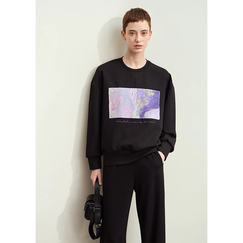 Amii Minimalism Women's Hoodies 2024