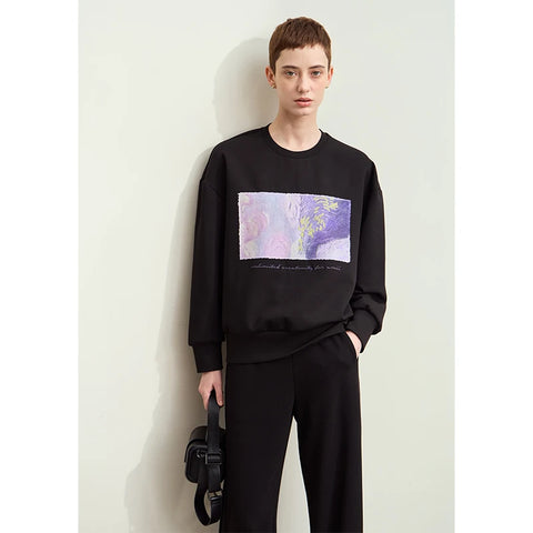 Amii Minimalism Women's Hoodies 2024