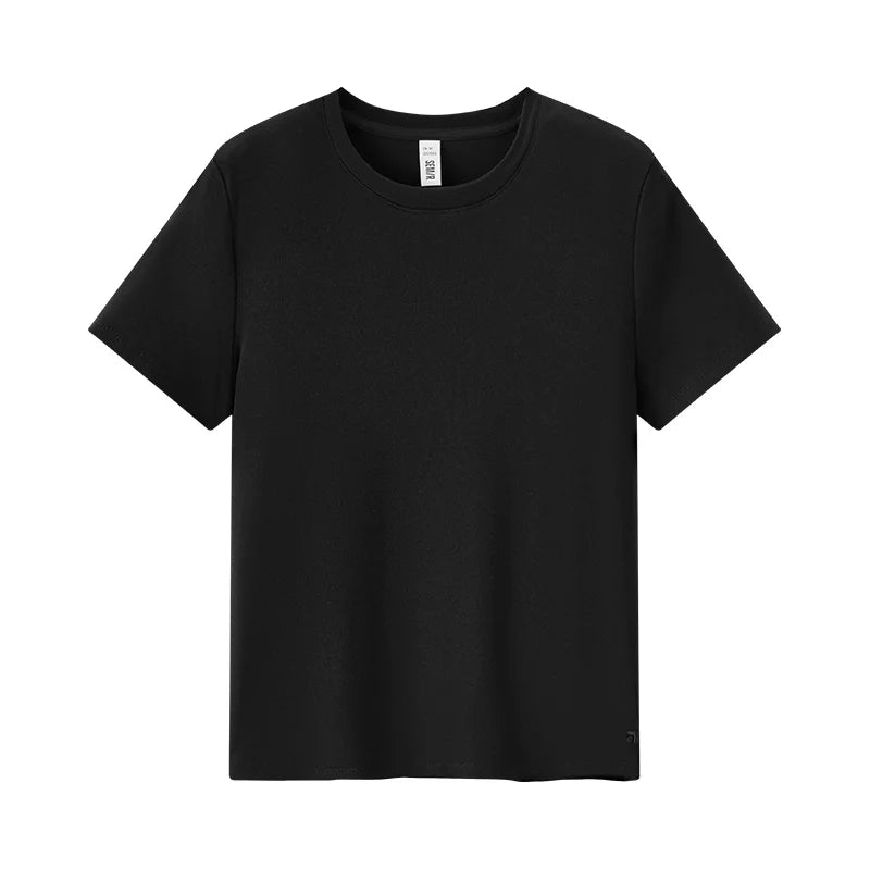 Semir dames cropped geborduurd T-shirt