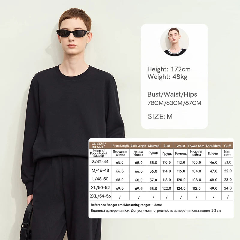 Amii Minimalism Hoodies for Women - Autumn 2025