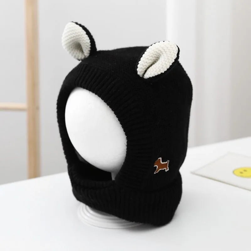 Winter Warm Dog Hat Ear Muffs - Noise Protection & Windproof Ears Covers for Small and Medium Puppies