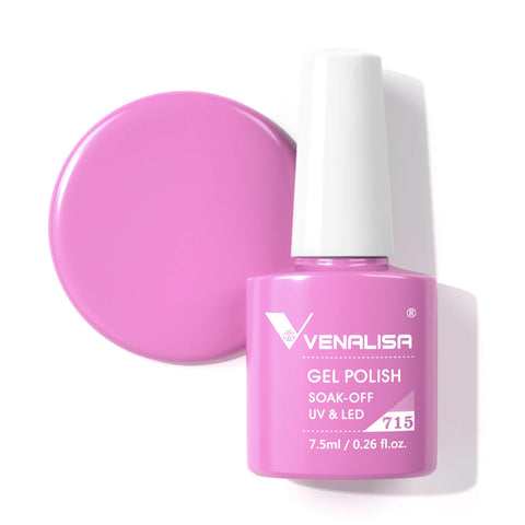 Venalisa HEMA GRATIS Nagelgellak Glitter - French Nail Jelly Pink Nude Collectie