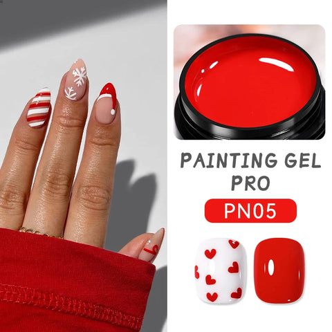 BORN PRETTY Metallic Painting Gel - Gold & Silver