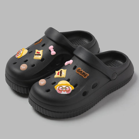 QYCKABY Minimalistische klompen sandalen voor mannen en vrouwen