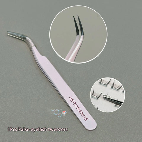 Self-Adhesive False Eyelashes - Easy-to-Use DIY Natural Curling Clusters