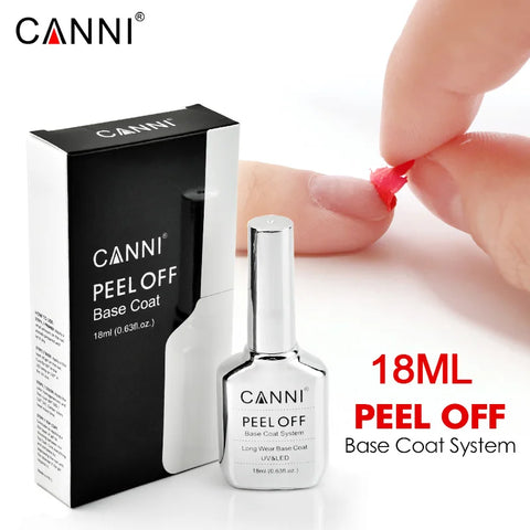 CANNI Long Wear No-Wipe Topcoat & Crystal Magnetic Cat Eye Gel