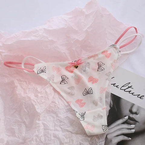 Cute G-String Thongs for Girls Aged 12-16 | Soft Silk Bikini Panties