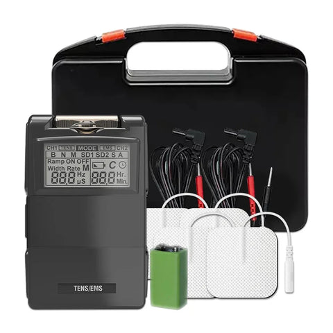EMS TENS Unit Machine - Electric Muscle Therapy Stimulator for Pain Relief