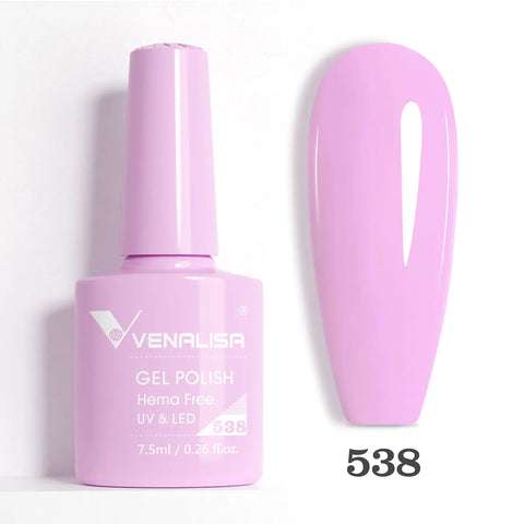 Venalisa HEMA GRATIS Nagelgellak Glitter - French Nail Jelly Pink Nude Collectie