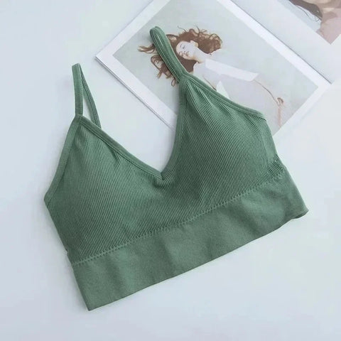 Seamless Women Push Up Bra with Beautiful Back - Fitness Bralette for Every Occasion