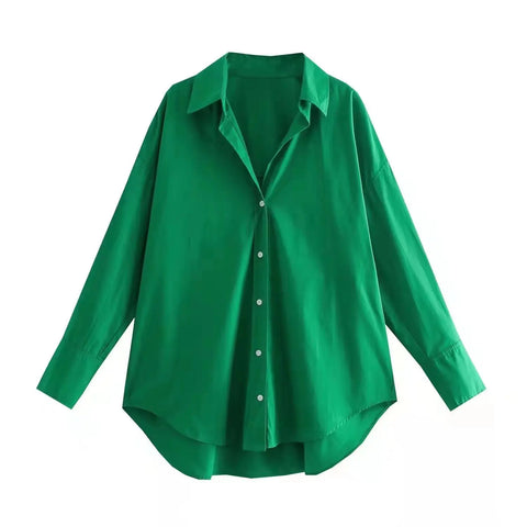 MUJER Women Multicolour Button Up Shirt