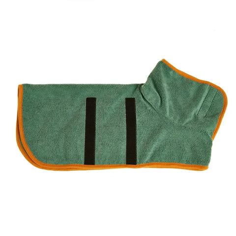 Dog Bathrobe Towel - Fast Drying, Soft, Adjustable Coat for Large, Medium, and Small Dogs