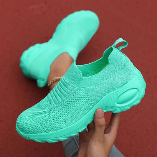 Red Casual Sports Shoes for Women