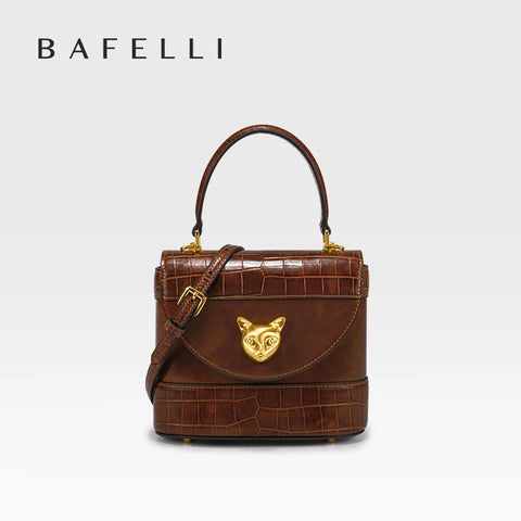 BAFELLI 2025 Luxury Leather Handbag for Women