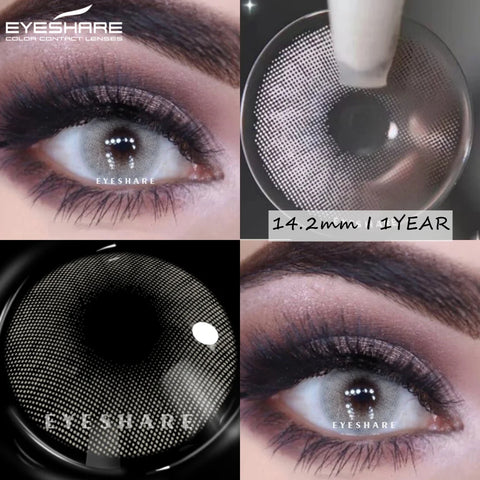 EYESHARE Aurora Blue Green Colored Contact Lenses