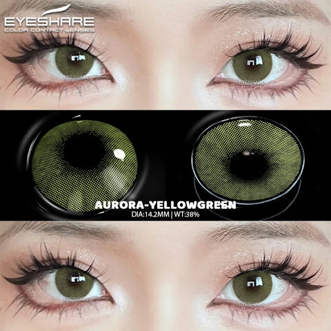 EYESHARE Natural Gray Colored Contact Lenses