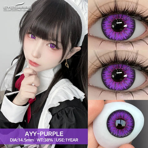 EYESHARE Cosplay Colored Contact Lenses