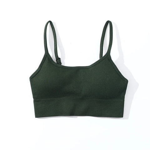 SOISOU Nieuwe Yoga BH Top voor Dames - Ademende Sport BH